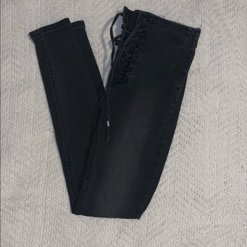 Free People Jeans- Black